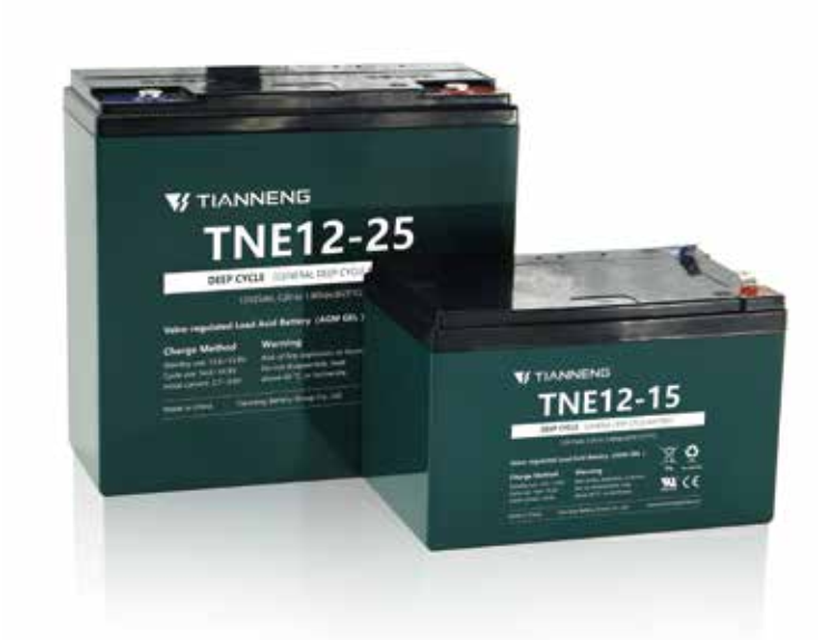 Battery, TNE series, lead-acid GEL battery, 12V12Ah12V20Ah
